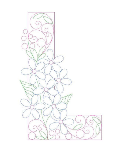 Paper Filigree Painting Kit - Letters - www.Shopthatapp.com