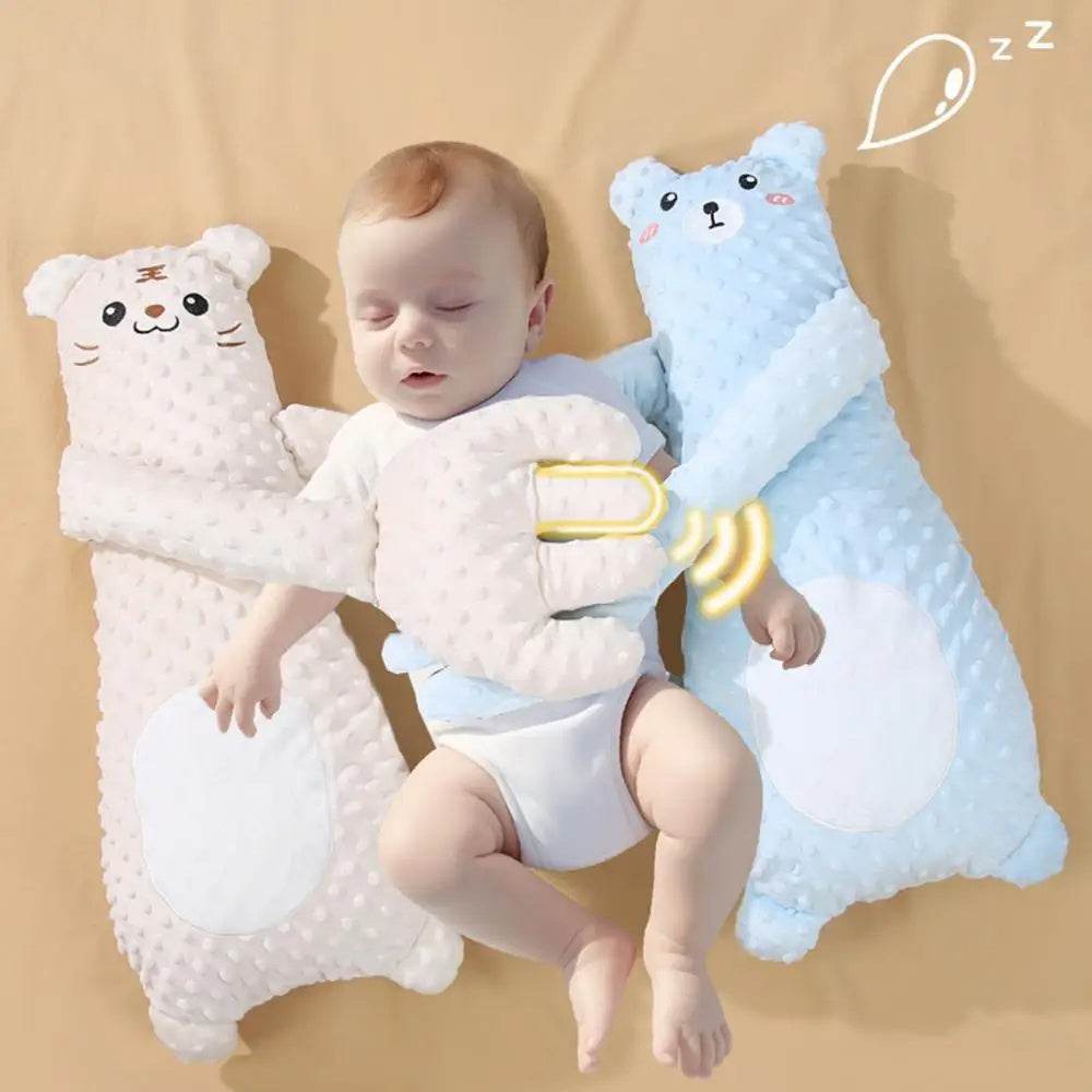 Infant Exhaust Pillow Hand Remote Controlled Soothing For Baby Sleep Cartoon Plush Toddler Comforting Hand - www.Shopthatapp.com