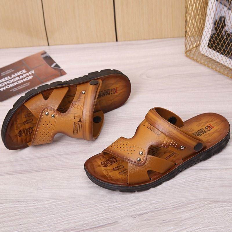 Sandals Summer Open Toed Non-slip Men - www.Shopthatapp.com
