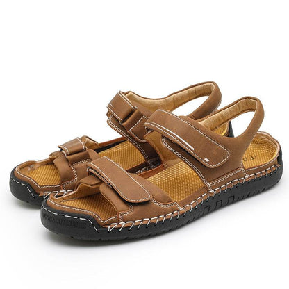 Men's Sandals Casual Trend Leather Sandals Men's Wholesale - www.Shopthatapp.com