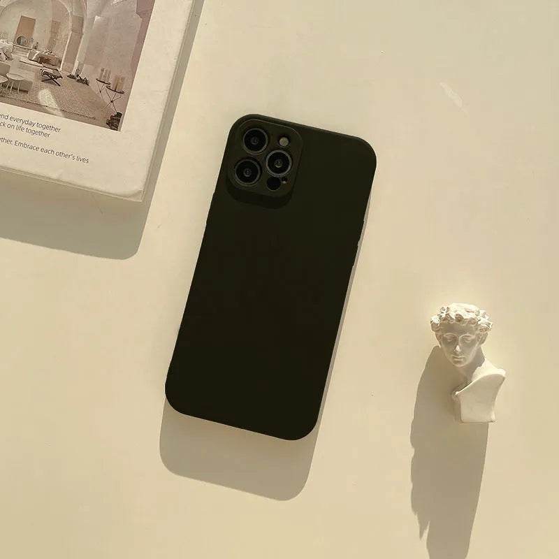 Original Liquid Silicone Frosted Phone Case - www.Shopthatapp.com