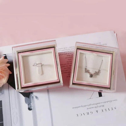 Acrylic Ring Box Valentine's Day Proposal Confession - www.Shopthatapp.com