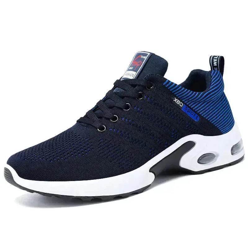 Casual Lightweight Running Shoes For Men Breathable  Lace-up Sneakers - www.Shopthatapp.com