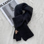 Women's Sweet Version Fleece Solid Scarf Autumn And Winter - www.Shopthatapp.com