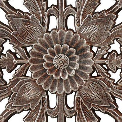Distressed Carved Wood 2-piece Wall Decor Set - www.Shopthatapp.com