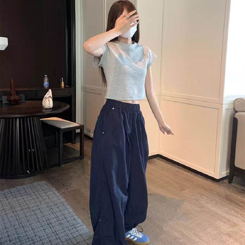 Casual Fashion Oversized Baggy Workwear Pant for women - www.Shopthatapp.com