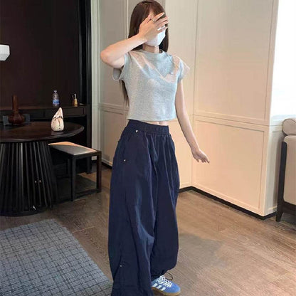 Casual Fashion Oversized Baggy Workwear Pant for women - www.Shopthatapp.com