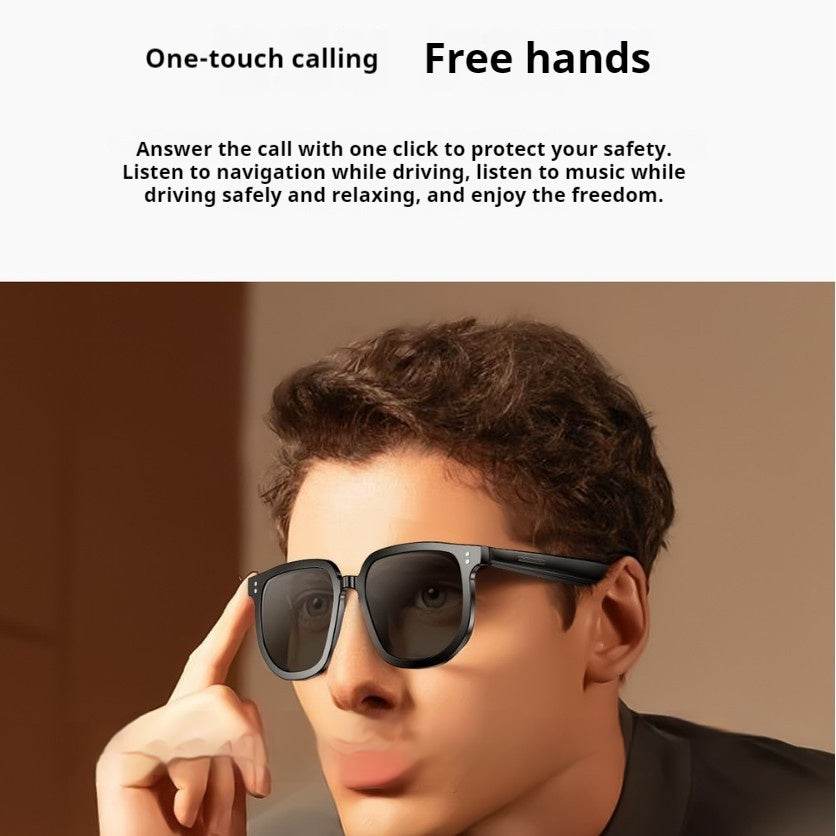 AI Smart Glasses Call Wireless Bluetooth Audio Sunglasses - www.Shopthatapp.com