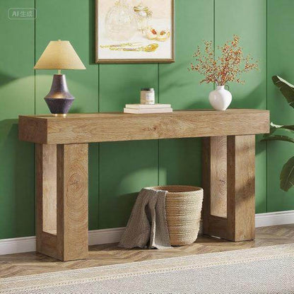 Long Console Table Living Room Table - www.Shopthatapp.com