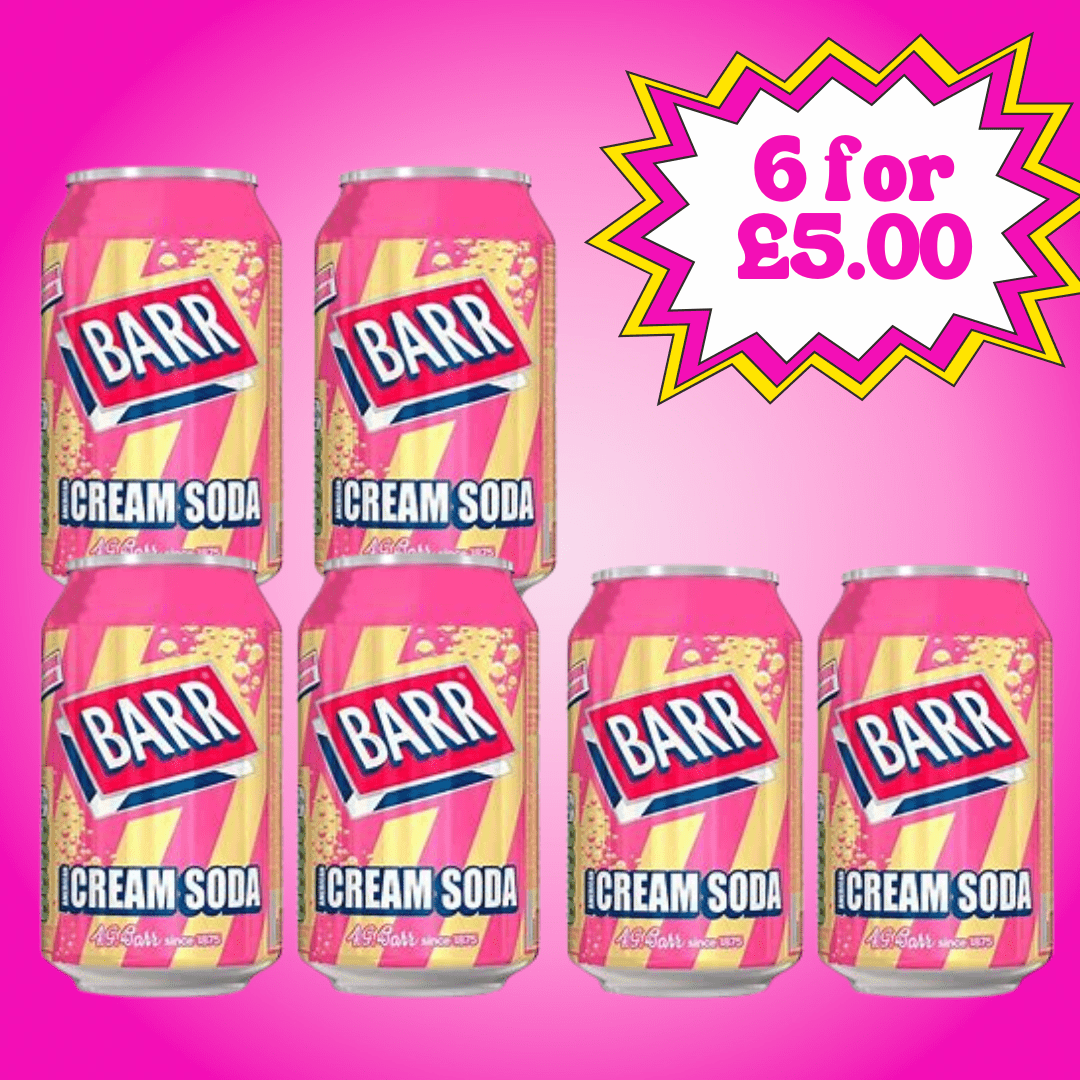 Barr Soda Bestseller-Paket – Cream Soda