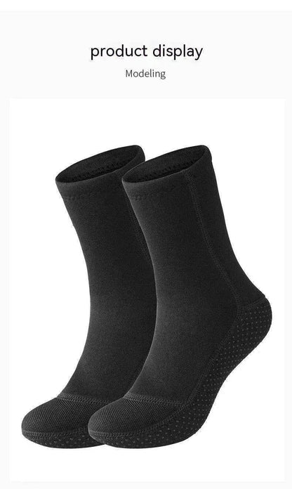 3mm Diving Cold-proof Warm Wear-resistant Non-slip Swimming Snorkeling Surfing Beach Socks - www.Shopthatapp.com