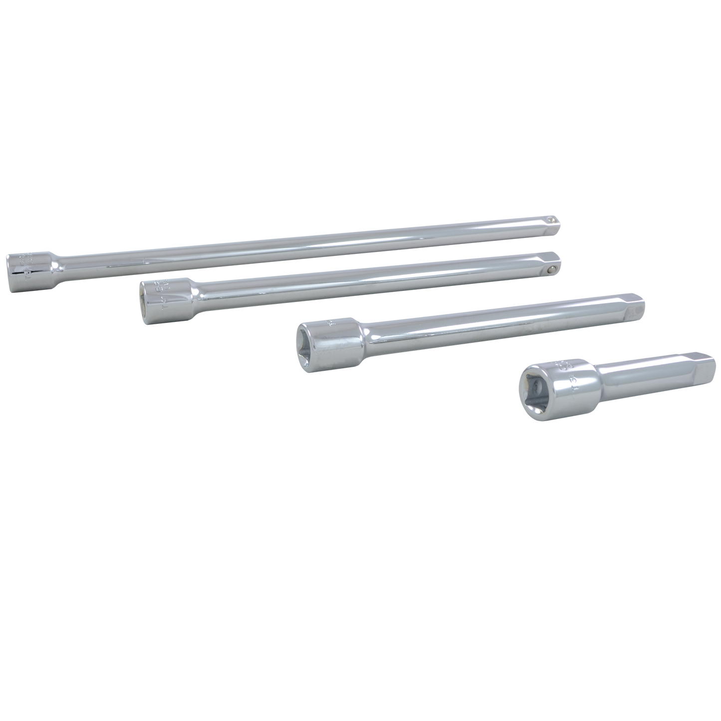 4 Piece 3/8" Dr. Chrome Extension Set - www.Shopthatapp.com #