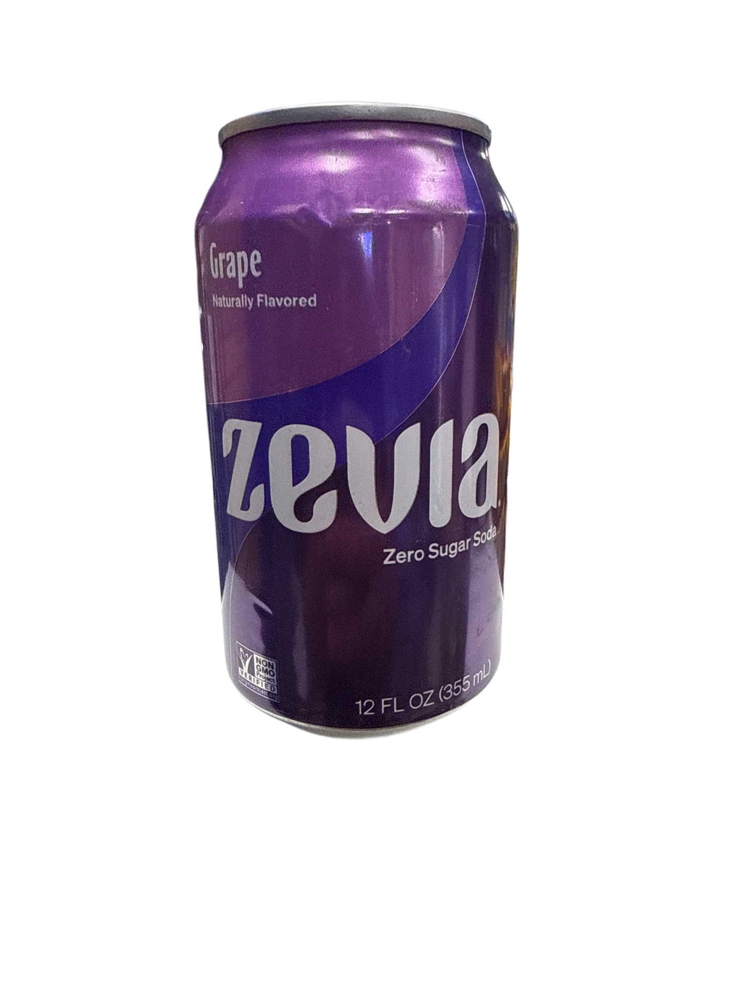 Zevia Zero Sugar Grape Flavoured Soda 355ML - Canadian Edition