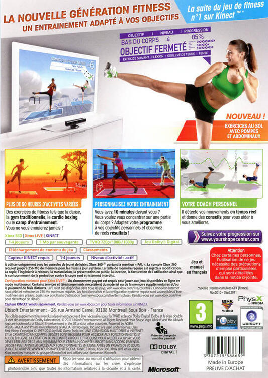 Your Shape: Fitness Evolved 2012 (usagé) - www.Shopthatapp.com