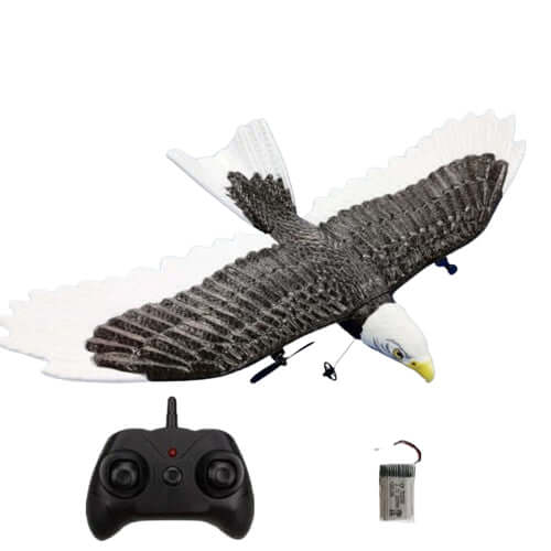 405mm Wingspan Eagle RC Aircraft - 2.4G Remote Control Foam Glider for Kids - www.Shopthatapp.com #
