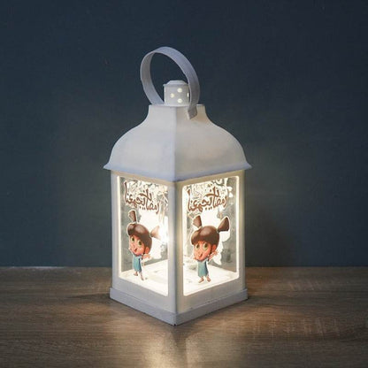 Wind Lantern Plastic Decoration For Eid Mubarak Ornament - www.Shopthatapp.com