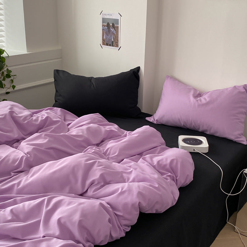 Four-piece Cotton Bed Sheet Duvet Cover Duvet Cover Bedding