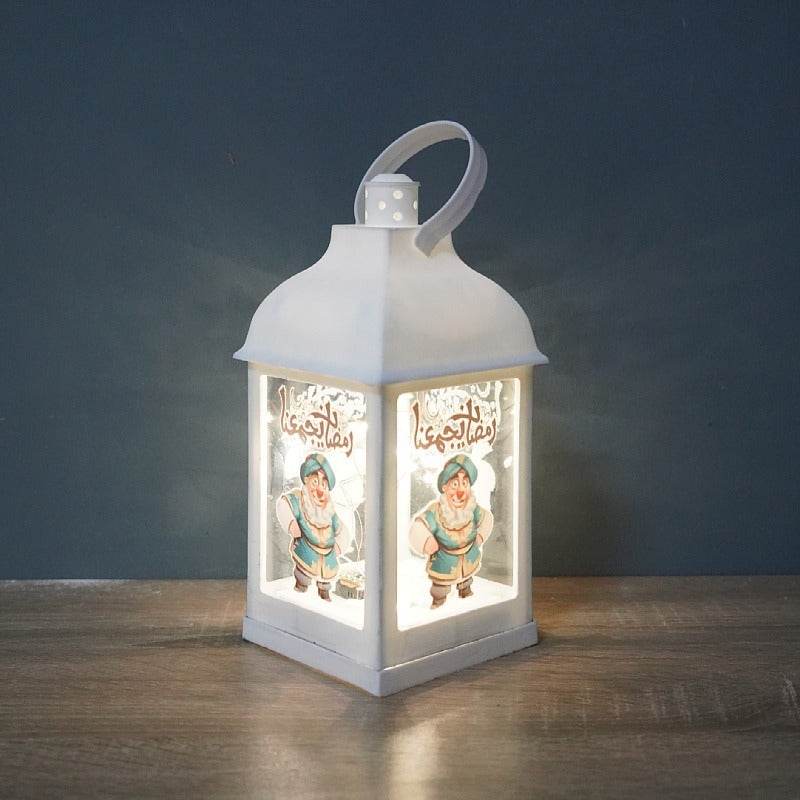 Wind Lantern Plastic Decoration For Eid Mubarak Ornament - www.Shopthatapp.com