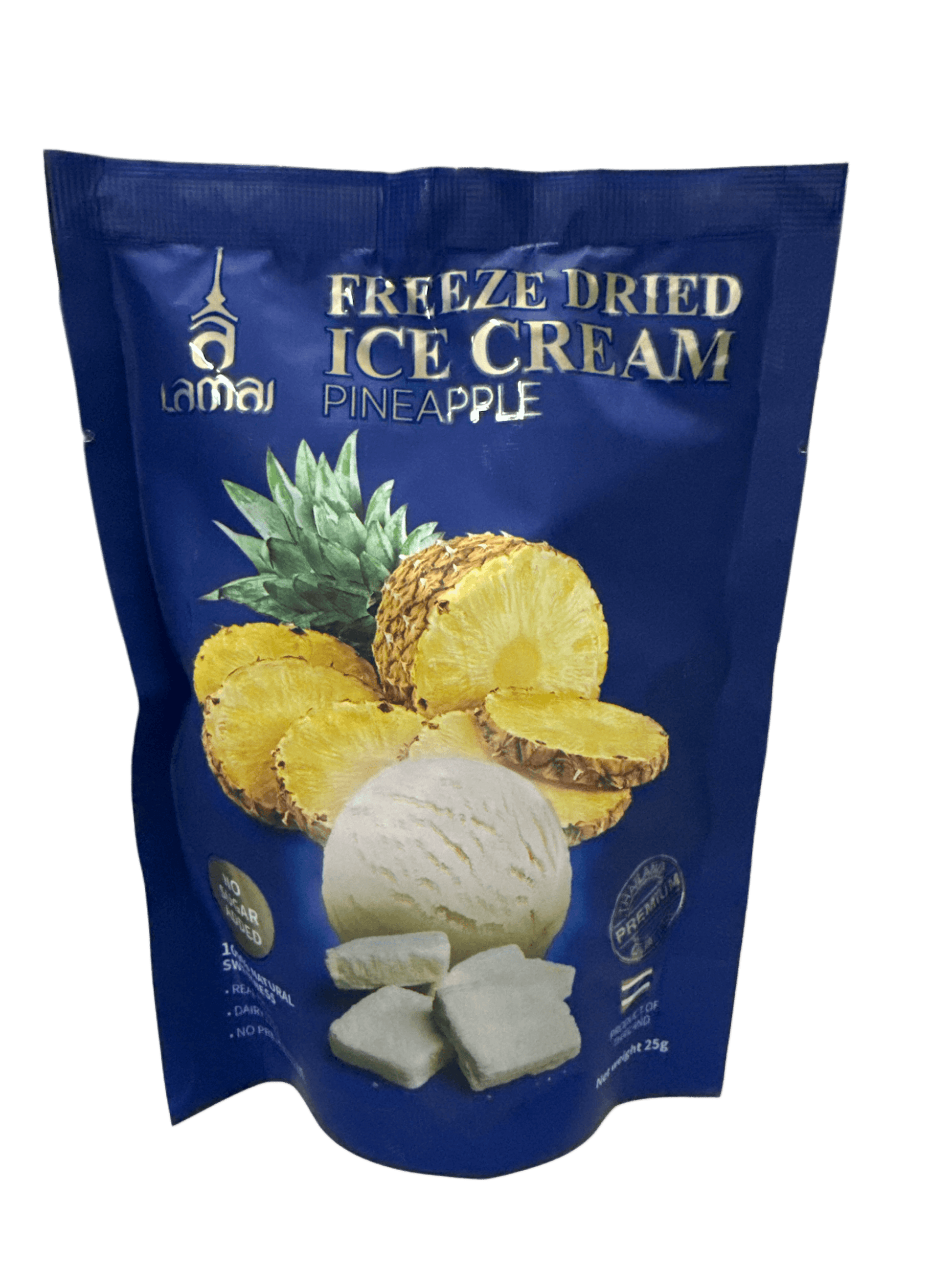 Freeze Dried Ice Cream Pineapple 25G - Thailand Edition - www.Shopthatapp.com