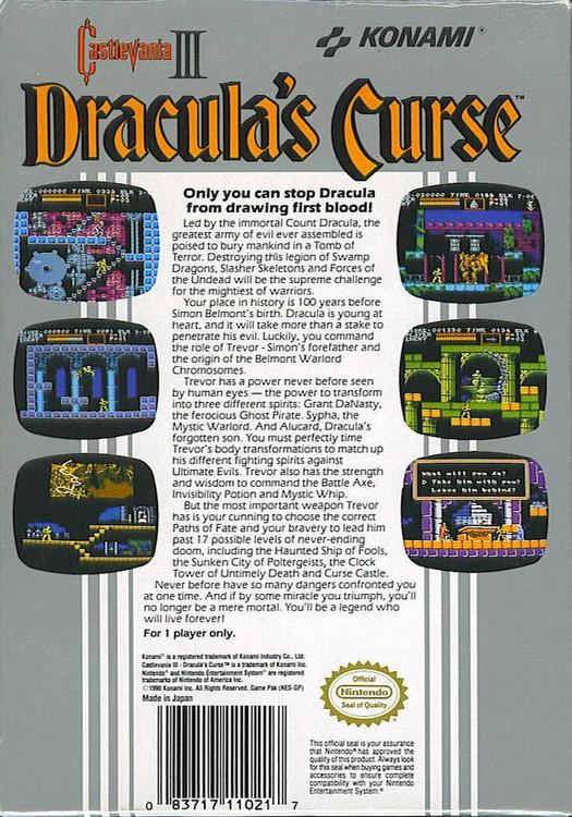 Castlevania III - Dracula's Curse (usagé) - www.Shopthatapp.com