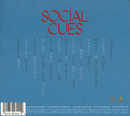 Cage The Elephant / Social Cues - CD - www.Shopthatapp.com