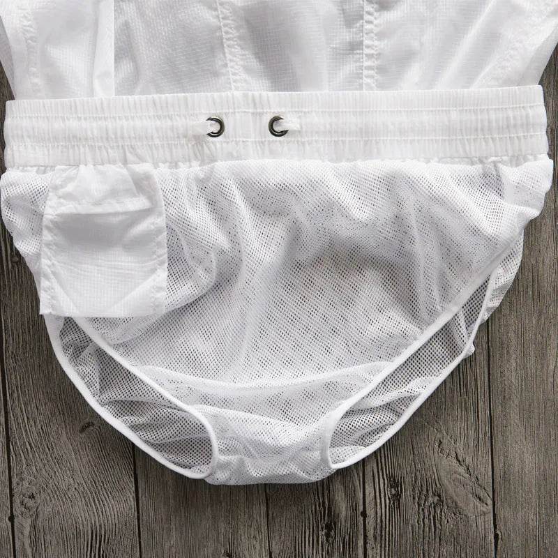 Men's Beach pants boxers quick-drying Midways shorts underwear - www.Shopthatapp.com