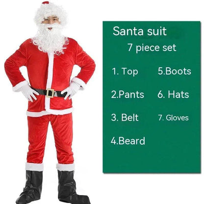 Christmas Costume Men's And Women's Clothing Full Set Performance Costume - www.Shopthatapp.com