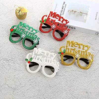 Party Christmas Children's Toys Christmas Luminous Glasses Frame - www.Shopthatapp.com