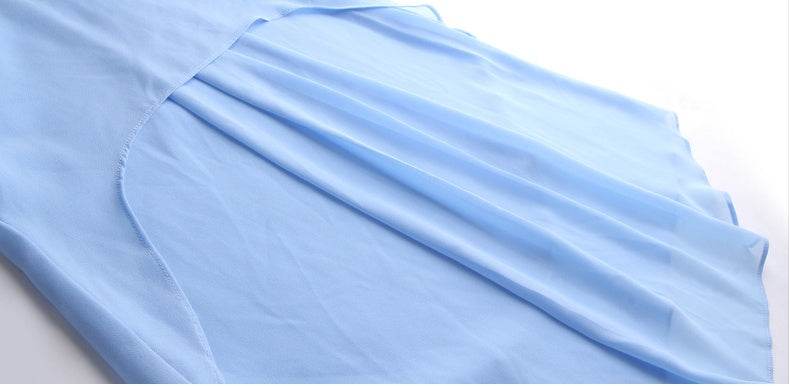 New Spring Summer Women Chiffon Loose Blouse  top O-Neck Short sleeve Plus size - www.Shopthatapp.com