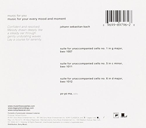 Bach: Cello Suites Nos. 1, 5, & 6 - www.Shopthatapp.com