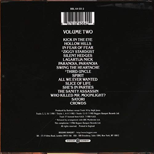 Bauhaus / 1979-1983 Vol.2 - CD - www.Shopthatapp.com