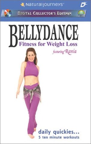 Bellydance Fitness for Weight Loss featuring Rania: Daily Quickies... 5 Ten Minute Workouts [Import] - www.Shopthatapp.com