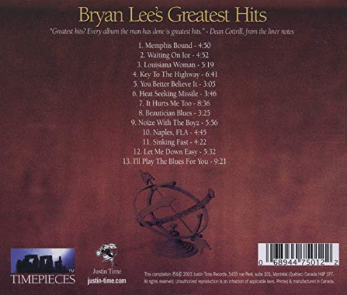 Bryan Lee / Bryan Lee'S Greatest Hits - CD (Used) - www.Shopthatapp.com