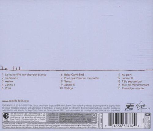 Camille / Le Fil - CD (Used) - www.Shopthatapp.com