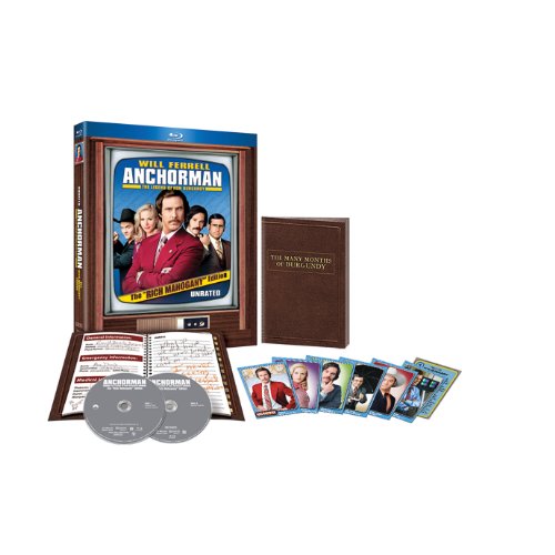 Anchorman: The Legend of Ron Burgundy (Unrated Rich Mahogany Edition) / Présentateur vedette : La légende de Ron Burgundy (Édition «Acajou Massif» Prolongé) [Blu-ray] (Bilingual) - www.Shopthatapp.com