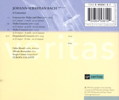 Bach: Violin Concertos - www.Shopthatapp.com