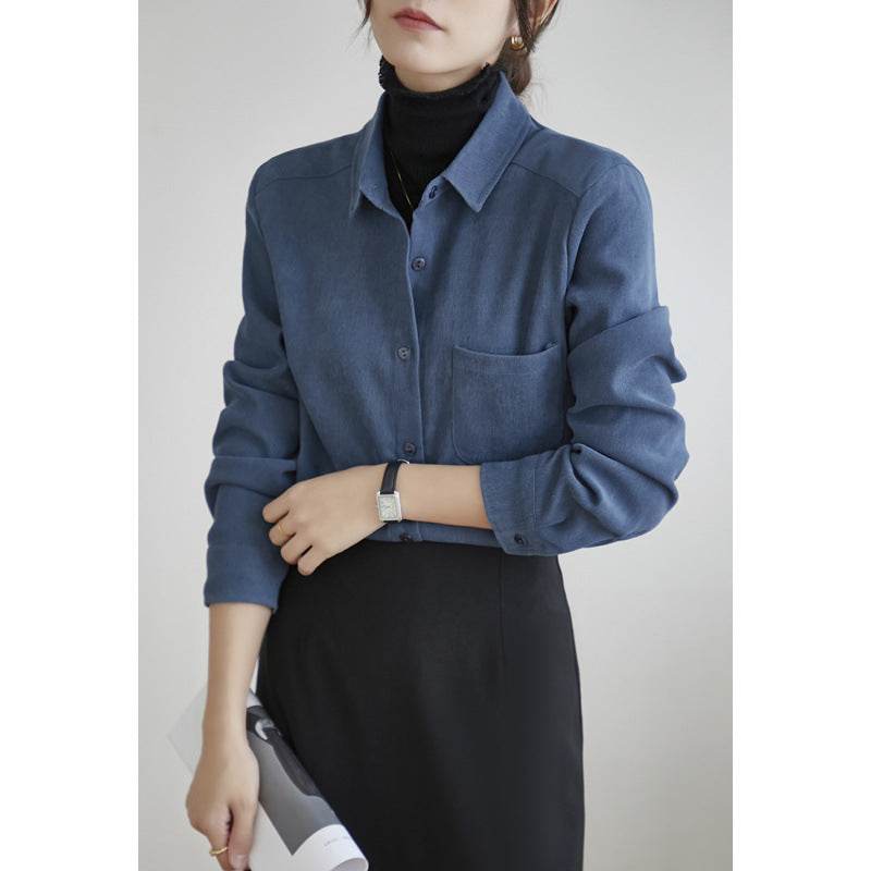 New Autumn And Winter Bandage Dress Shirt For Women - www.Shopthatapp.com