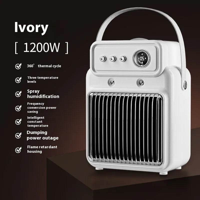 2 in 1 Indoor House Room Humidifier and Space Heater Warm Air Blower - www.Shopthatapp.com