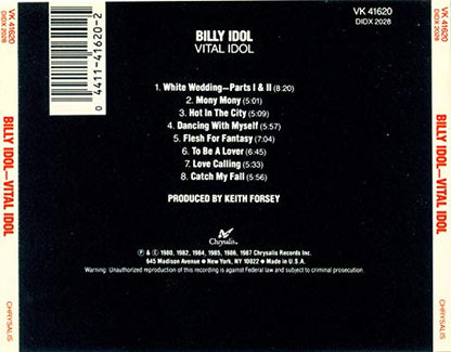 Billy Idol / Vital Idol - CD (Used) - www.Shopthatapp.com