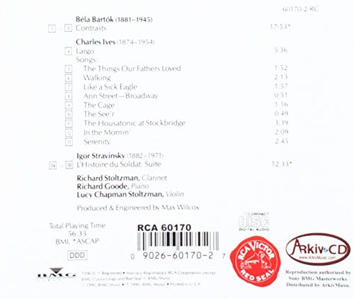 Bartok: Contrasts; Stravinsky - www.Shopthatapp.com