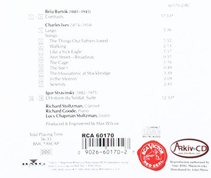 Bartok: Contrasts; Stravinsky - www.Shopthatapp.com