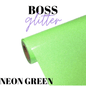 HTV - BossGlitter - VERT NÉON