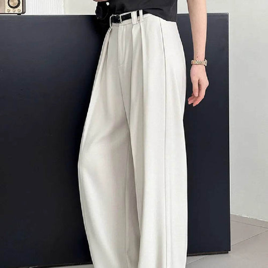 Corporate Wide Leg Pant Office Work Trouser Women - www.Shopthatapp.com