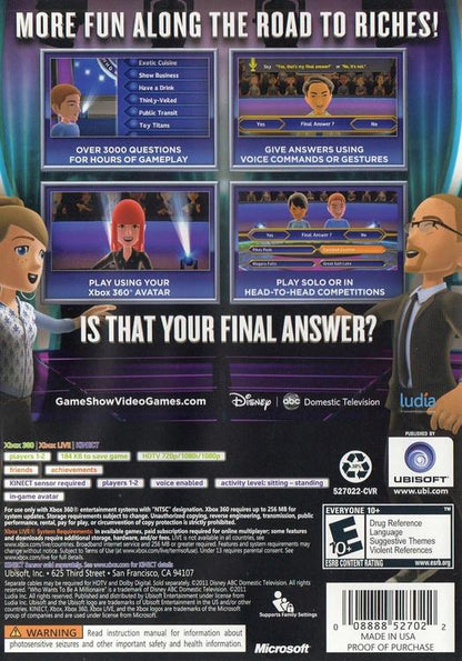 Who Wants To Be A Millionaire? 2012 Edition (usagé) - www.Shopthatapp.com