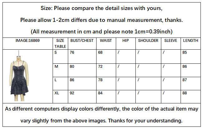 Chic Personality Street Splicing Sling Denim Mini Dress - www.Shopthatapp.com