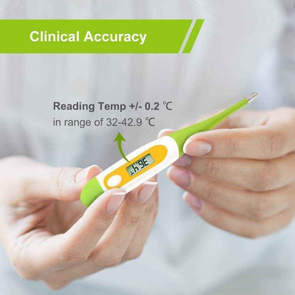 Thermomètre buccal numérique, température corporelle rectale ou axillaire, bébé, adulte, enfant 