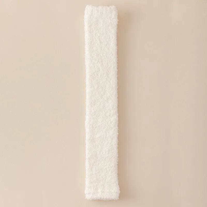 Winter Warm Plush Socks Women Dual-purpose Protection Heel And Knee Sock For Olds - www.Shopthatapp.com