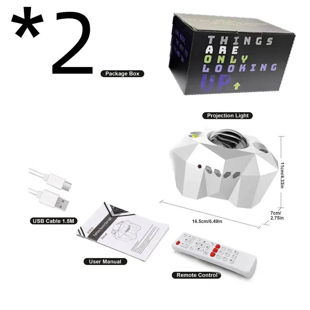 Usb Water Pattern Bluetooth Music Ocean Star Projector Lamp - www.Shopthatapp.com