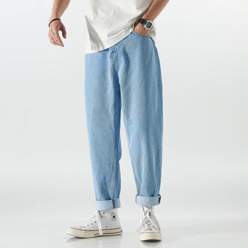 Trendy Brand Drape Denim Jeans Pant for Men - www.Shopthatapp.com