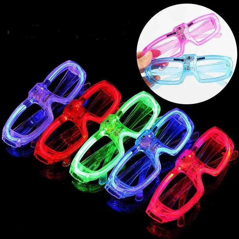 LED Glasses 2024 New Year Party Bar Concert Props Luminous Glasses - www.Shopthatapp.com
